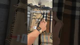 Burberry Scarf [upl. by Maxim]