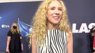 Ted Lasso red carpet Juno Temple celebrates badass girl power  GOLD DERBY [upl. by Yoko554]