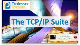 The TCPIP Suite  CompTIA Network N10006  52 [upl. by Wilcox236]