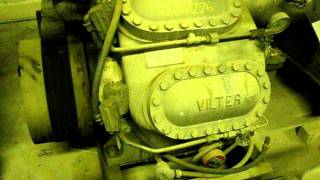 Genemcos Used Vilter 448 Reciprocating Compressor  50 HP [upl. by Sirap]