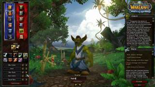 Cataclysm Alpha  Worgen amp Goblin Character Creation HD [upl. by Ambie]