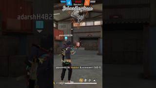 Grand master push CS rank ajjubhai reaction to my gameplay trending freefire shorts [upl. by Tan]