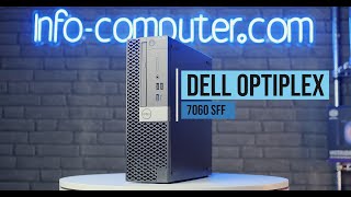 Dell Optiplex 7060 SFF reacondicionado ✅ Infocomputer [upl. by Mauer]