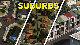 Creating 3 Unique Suburbs  Cities Skylines Oceania 10 [upl. by Declan]