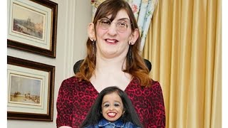 Worlds Tallest woman meets worlds Shortest woman [upl. by Gonzalez]