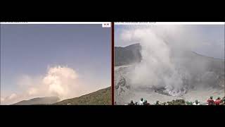 Poás Volcano is an active 2697metre stratovolcano in central Costa Rica [upl. by Latreece]