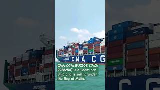 CMA CGM BUZIOS IMO 9938250 is a Container Ship [upl. by Nnadroj]