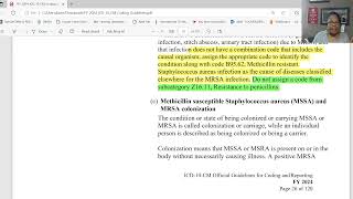 Part 5 of the 2024 Official ICD10CM Guidelines [upl. by Soisanahta]