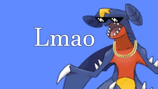 Fighting Cynthias Garchomp Be Like [upl. by Anal]