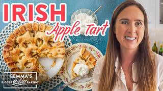 Traditional Irish Apple Tart Recipe  Made in Ireland 🇮🇪🍏🥧 [upl. by Fonseca]