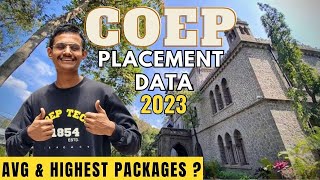 Packages at COEP 2023 😎  Coep Placements Statistics  Coep Average amp Highest Package coep [upl. by Leora662]