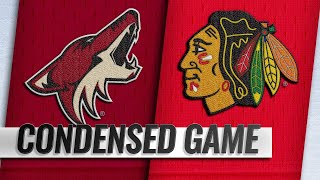 101818 Condensed Gamed Coyotes  Blackhawks [upl. by Burwell]