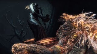 Bloodborne Laurence The First Vicar Cutscene [upl. by Arema489]