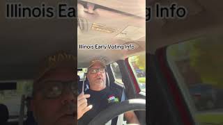 Illinois Early Voting How to place check and track ballot [upl. by Ajoop]