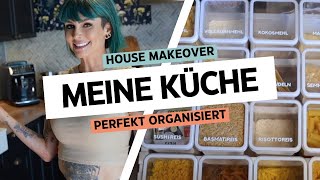 HOUSE MAKEOVER Meine perfekt organisierte Küche 🏡✨ [upl. by Edette]