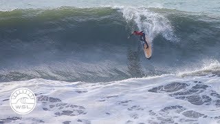 2018 Longboard Pro Espinho scores heavy surf in Portugal [upl. by Kimberley]