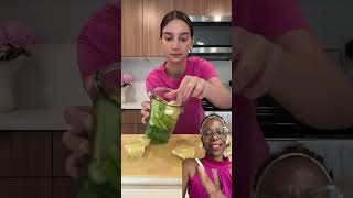 Spinach Celery Lemon Ginger Juice Recipe  How to Make it [upl. by Ellehcit42]