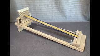 How to Warp a Beka Rigid Heddle 4quot or 10quot Loom [upl. by Mali551]