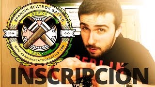 5th Spanish Beatbox Battle  Inscripción Musantro [upl. by Adao899]