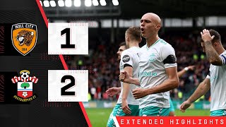 EXTENDED HIGHLIGHTS Hull City 12 Southampton  Championship [upl. by Minne]