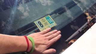 How to fix an expired inspection sticker [upl. by Cirderf]