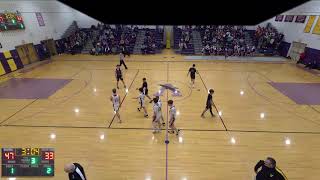 Voorheesville High School vs CobleskillRichmondville High School Mens JV Basketball [upl. by Aelahc]