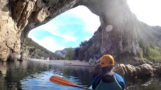 Canoeing the Ardeche Gorge Day 1 [upl. by Yemirej161]