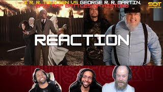 StayingOffTopic Reacts J R R Tolkien vs George R R Martin Epic Rap Battles of History  erb [upl. by Smeaj]