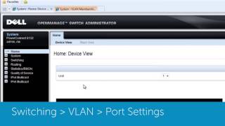 PowerConnect 5500 Creating and applying VLANs to an interface [upl. by Alanna373]