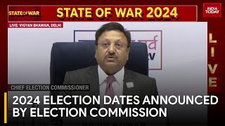 India Prepares for 2024 General Elections and State Assembly Polls Lok Sabha Election  India Today [upl. by Nudnarb]