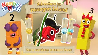 BRAND NEW Numberblocks App Numberblocks Treasure Hunt  Game Trailer  Playalong  Learn to Count [upl. by Ardis690]