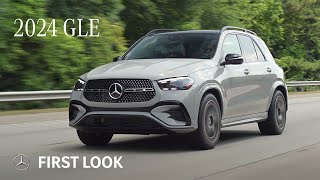 2024 MercedesBenz GLE ‘First Look’ [upl. by Ahseekal]