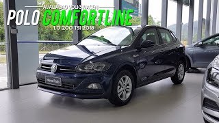 Avaliação  Novo Volkswagen Polo Comfortline 200 TSI 2018  Curiosidade Automotiva® [upl. by Notnil]