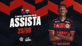 Campeonato Brasileiro Sub20  Flamengo x Fortaleza  AO VIVO  2606 [upl. by Oiluj586]