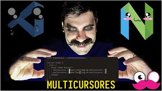 multicursores nvim vs vscode 😱 ¡TIEMBLA VISUAL STUDIO CODE frontend programacionweb developer [upl. by Zemaj]