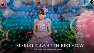 Maristellas 7th Birthday  Same Day Edit Video by Nice Print Photography [upl. by Doowron]