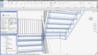 Revit Project Basics  Linear Stairs Part 2 Align Tool Move  Modify the Room for the Stairs [upl. by Eibob720]