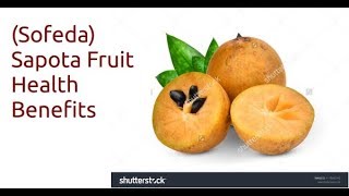 Sofeda Sapota Fruit Health Benefits [upl. by Georgiana766]