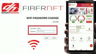 DH Fibernet Wifi password change [upl. by Flor]