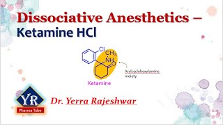 Dissociative Anesthetics  Ketamine Hydrochloride  General Anesthetics  Anesthetics  Ketamine [upl. by Cronin]