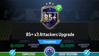 85 x3 Attackers Upgrade SBC Pack Opened  Cheap Solution amp Tips  FC 24 [upl. by Geno551]