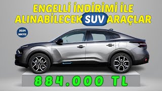 Engelli İndirimi Ötv Muafiyeti ile Alınabilecek Tüm Suv Araçlar [upl. by Floeter]