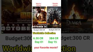 Martin Box office collection Devara vs Martin collection day 15 shorts martin vamsipaidipally [upl. by Alleyne427]