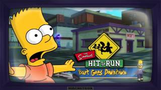 The Simpsons Hit amp Run Soundtrack  Bart Goes Downtown [upl. by Dowdell42]