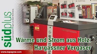 Hargassner Vergaser auf der Rottalschau 2018 KraftWärmeKopplung [upl. by Enitselec]