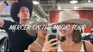 Mercer Henderson  The Magic Tour Vlog 1 [upl. by Hanikas675]