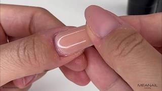 TUTO Comment faire ses ongles en GEL   Méanail Paris [upl. by Ahtram1]