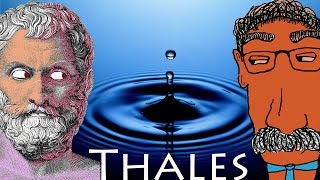 THALES and WATER  History of Philosophy with Prof Footy [upl. by Acinhoj632]