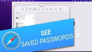 How to See Saved Passwords in Safari on Mac iPhone or iPad [upl. by Asira]