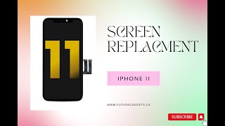 How to replace iPhone 11 Screen [upl. by Chadabe]